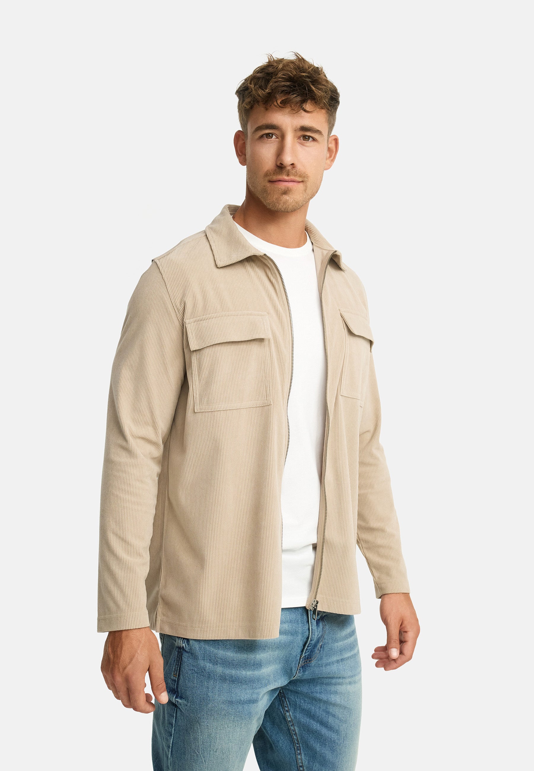 Hemd Langarm INNemoto Zip Shirt Produktbild