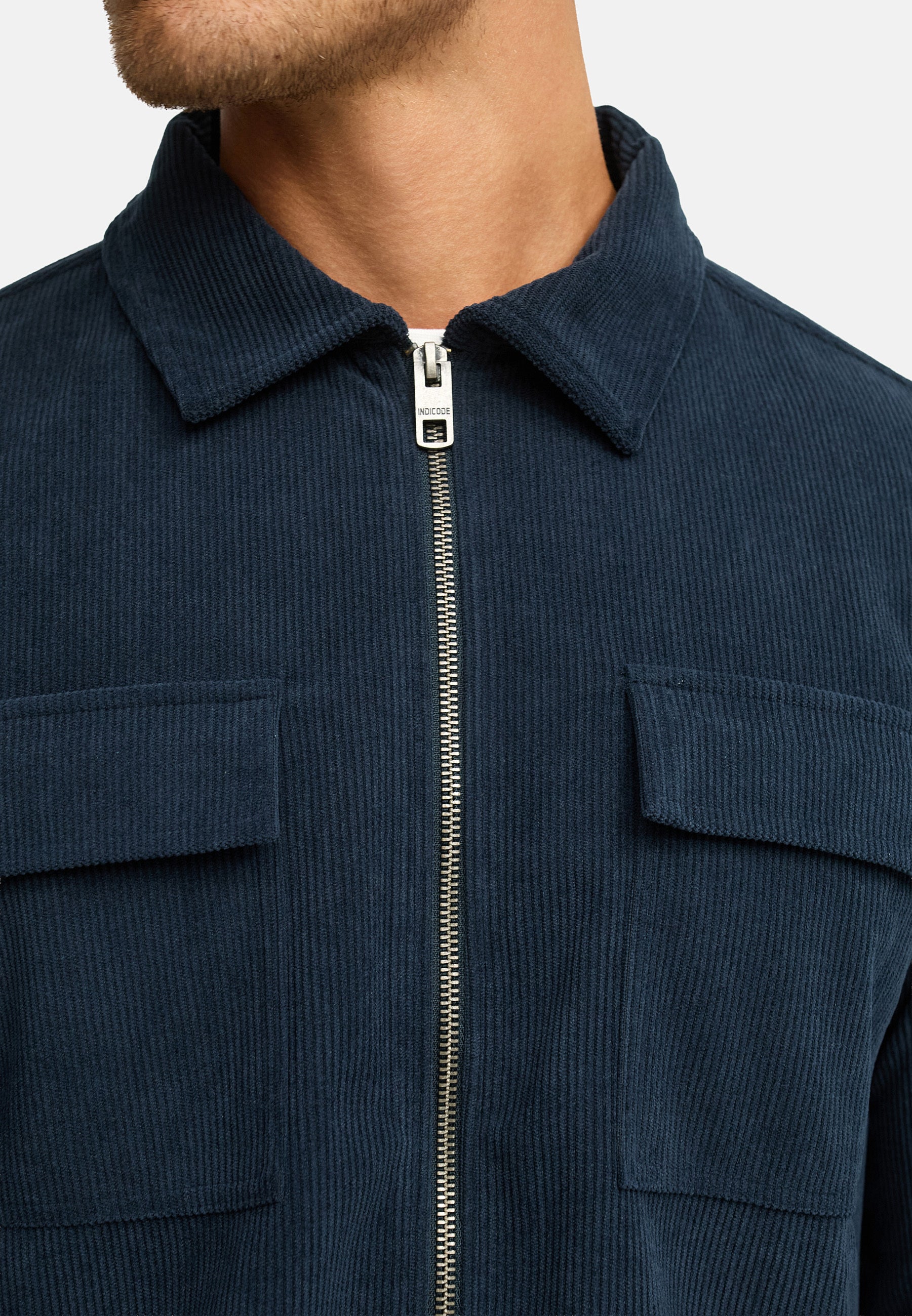 Hemd Langarm INNemoto Zip Shirt Produktbild