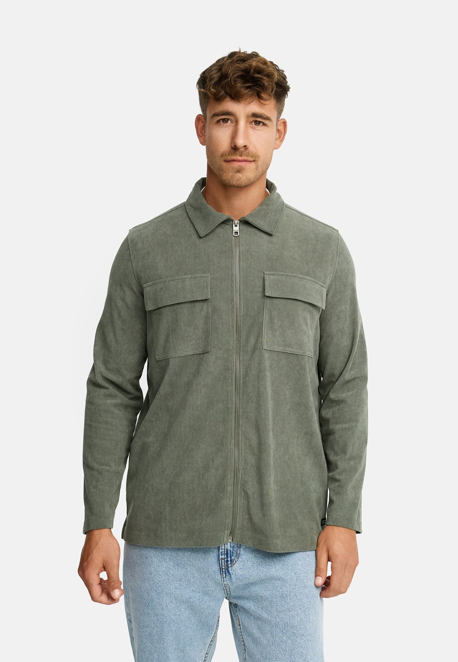 Hemd Langarm INNemoto Zip Shirt Produktbild