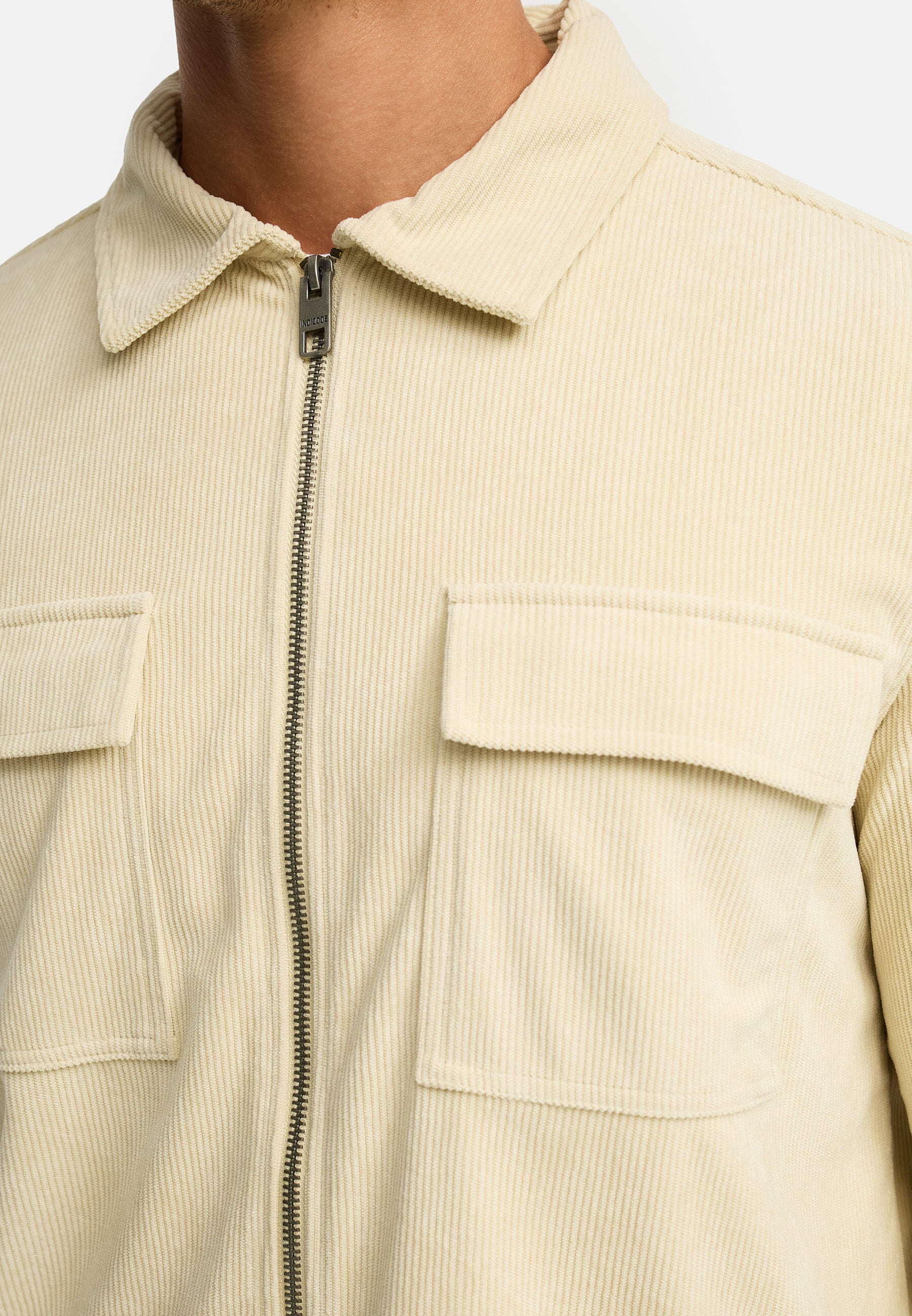 Hemd Langarm INNemoto Zip Shirt Produktbild