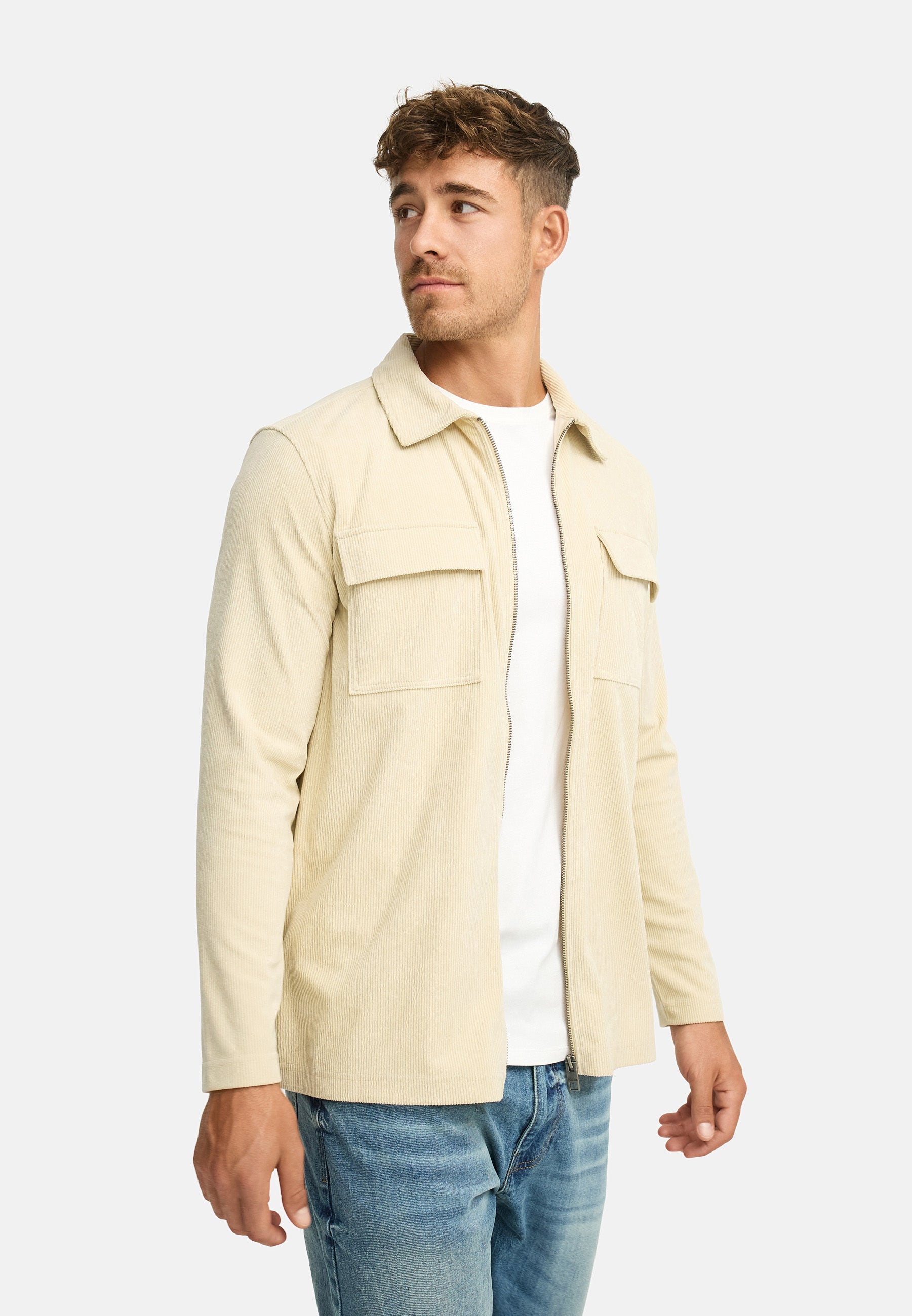 Hemd Langarm INNemoto Zip Shirt Produktbild