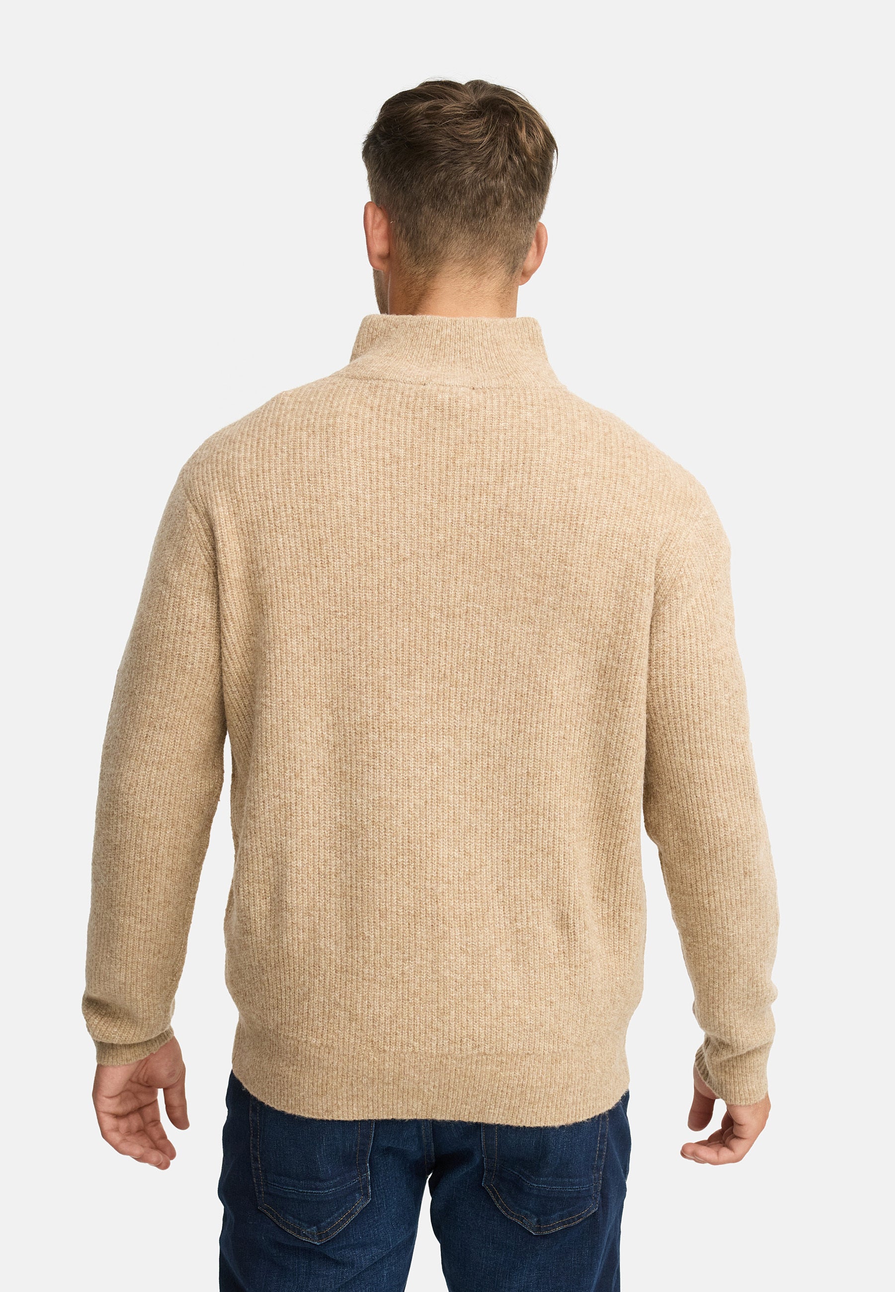 Strickpullover INPeace Half Zip Produktbild