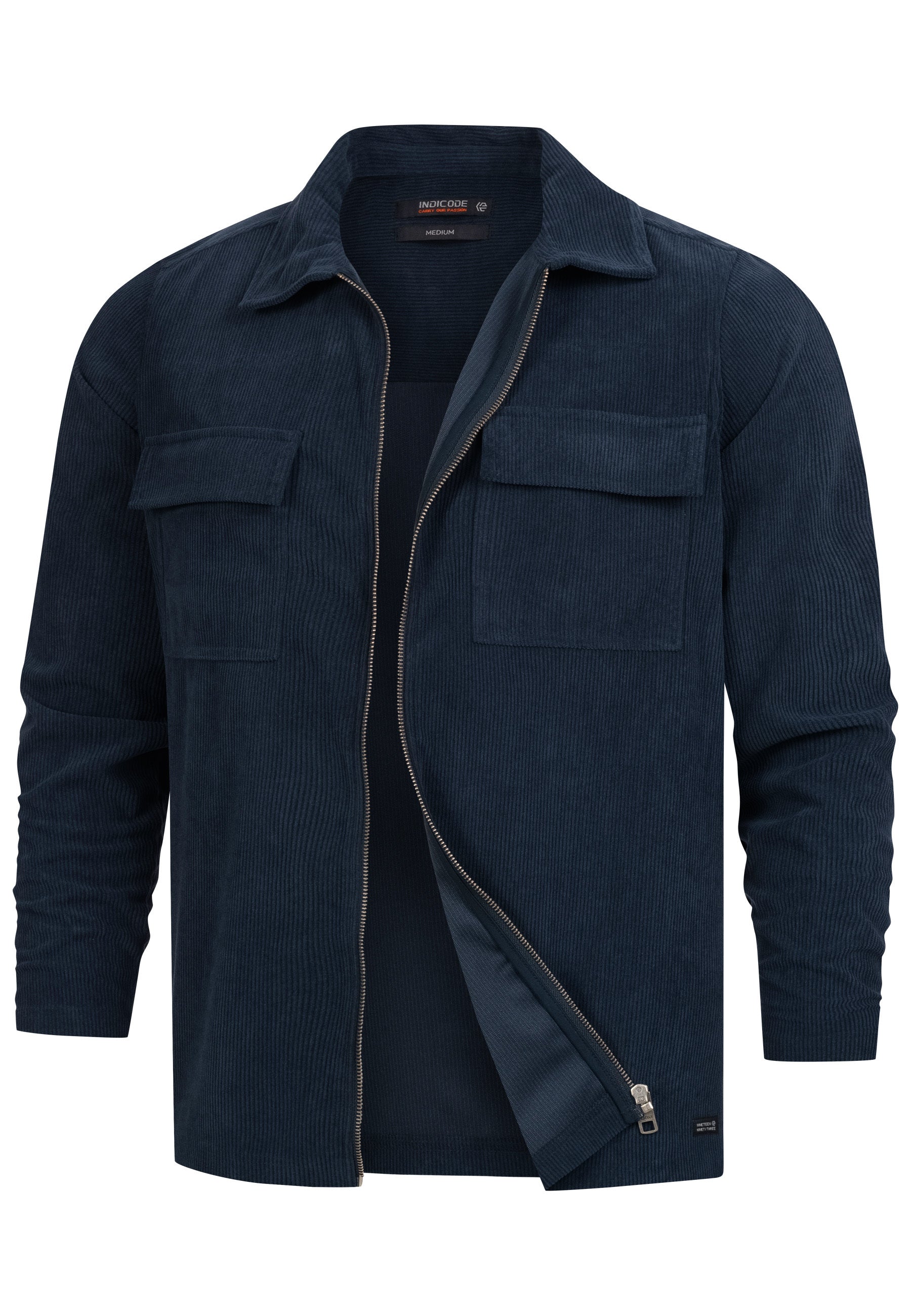 Hemd Langarm INNemoto Zip Shirt Produktbild