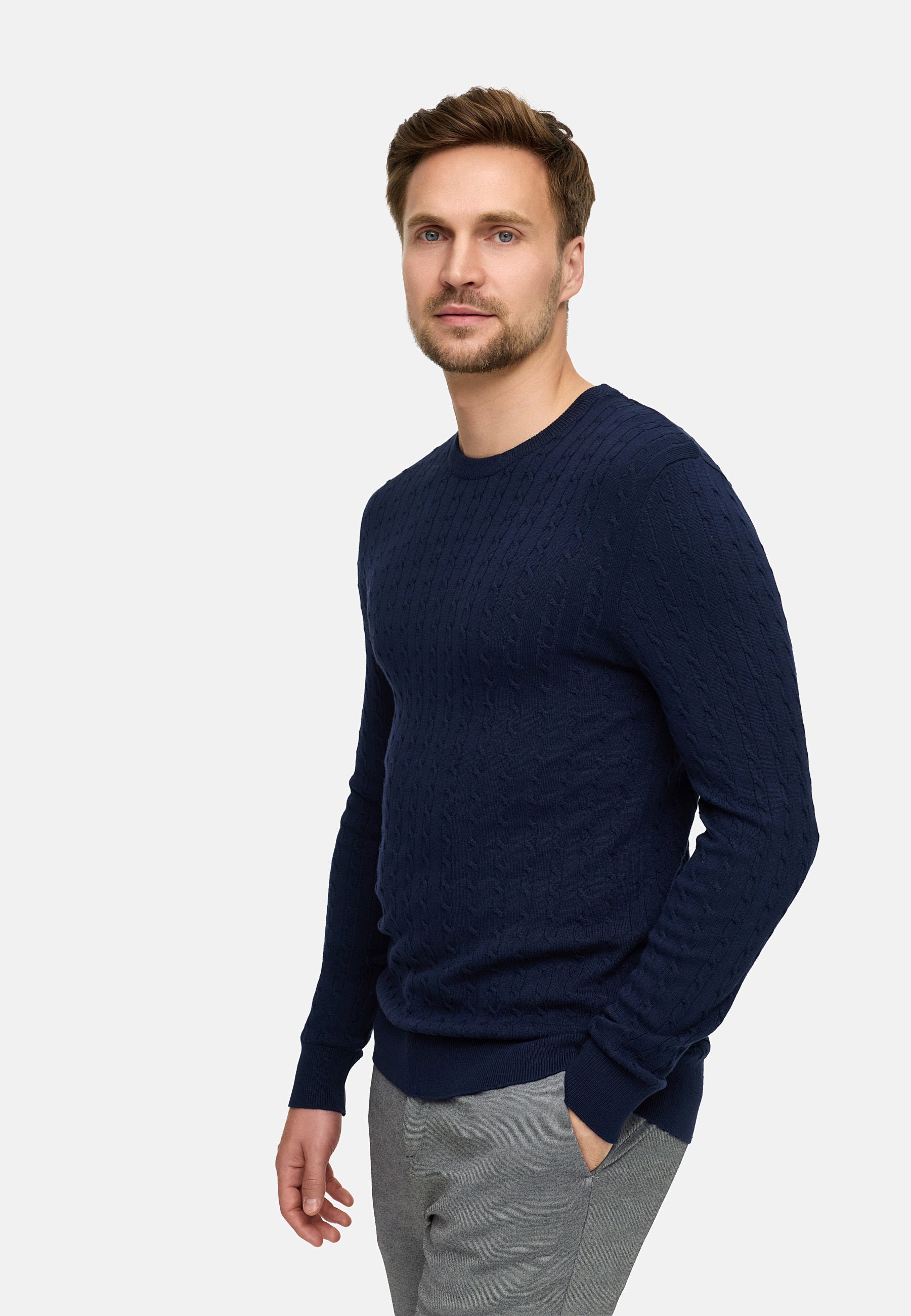 Strickpullover JFCamden crew neck knit Produktbild
