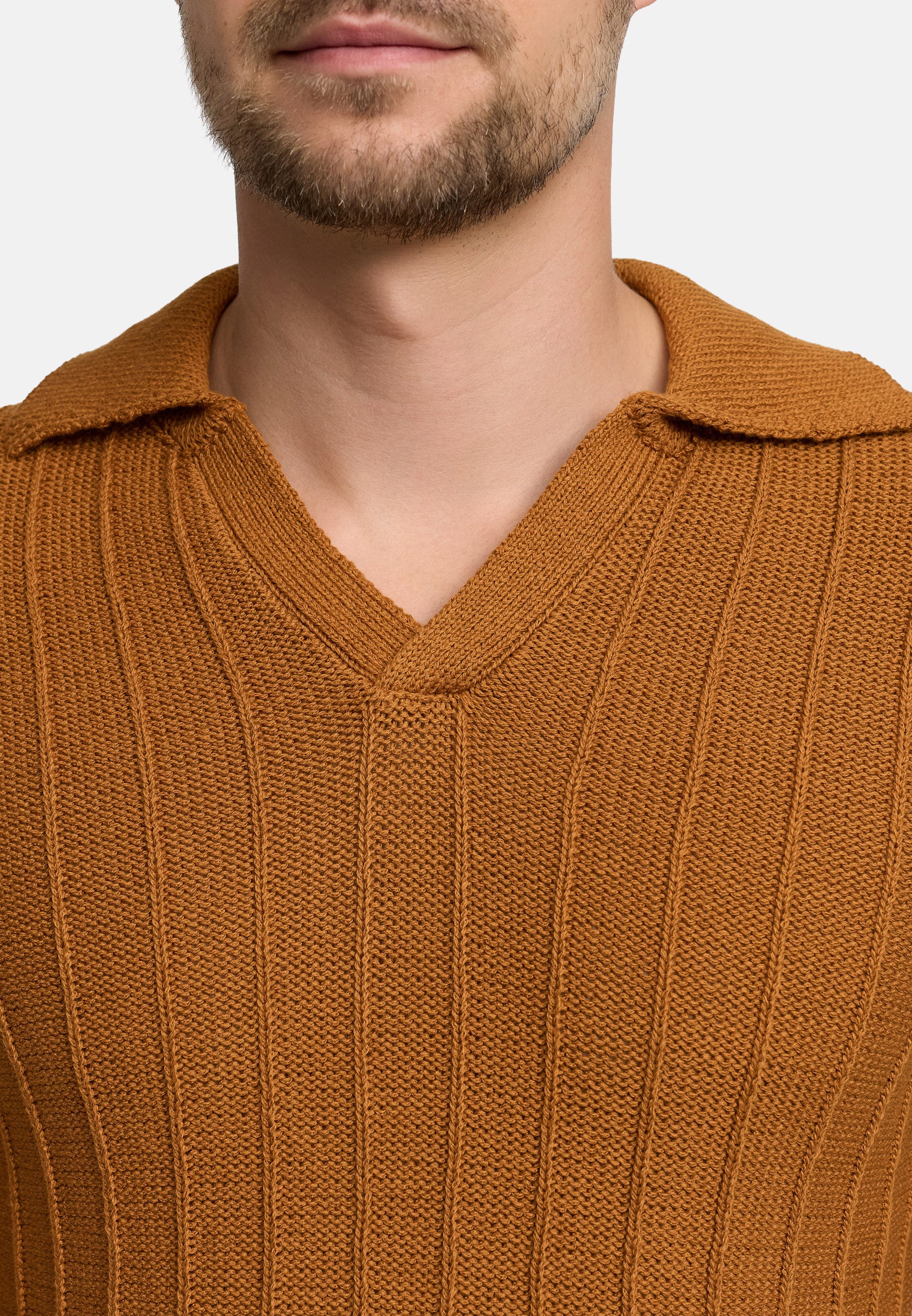 Strickpullover JFTruman polo knit Produktbild