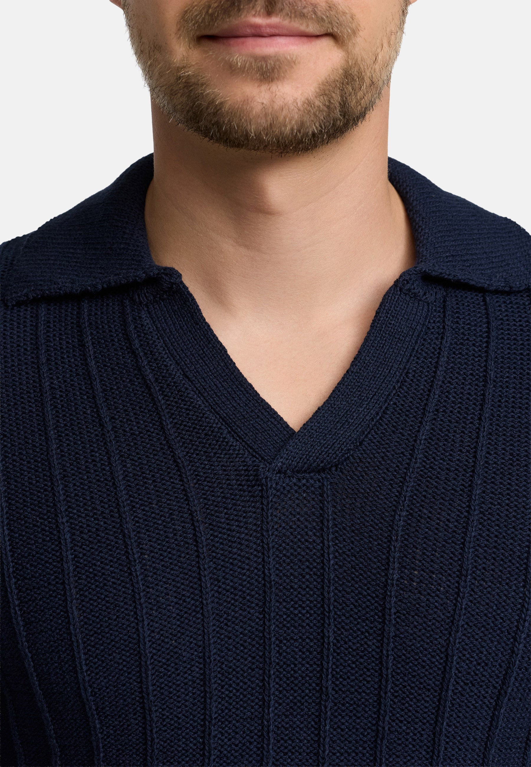 Strickpullover JFTruman polo knit Produktbild