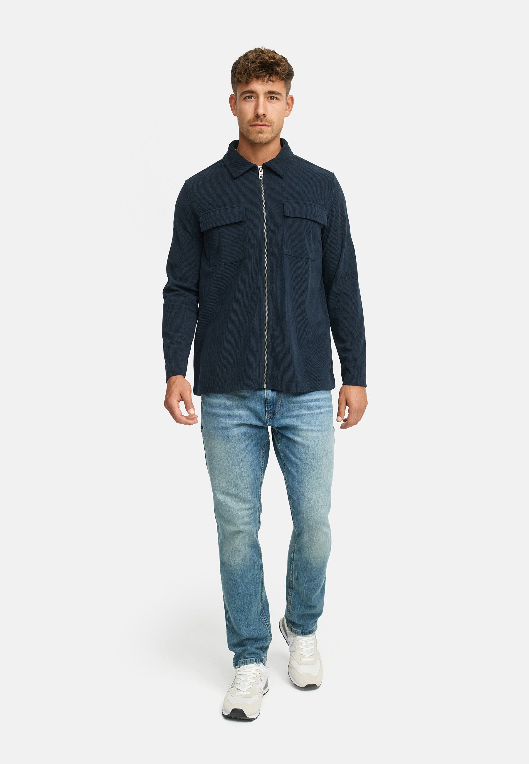 Hemd Langarm INNemoto Zip Shirt Produktbild