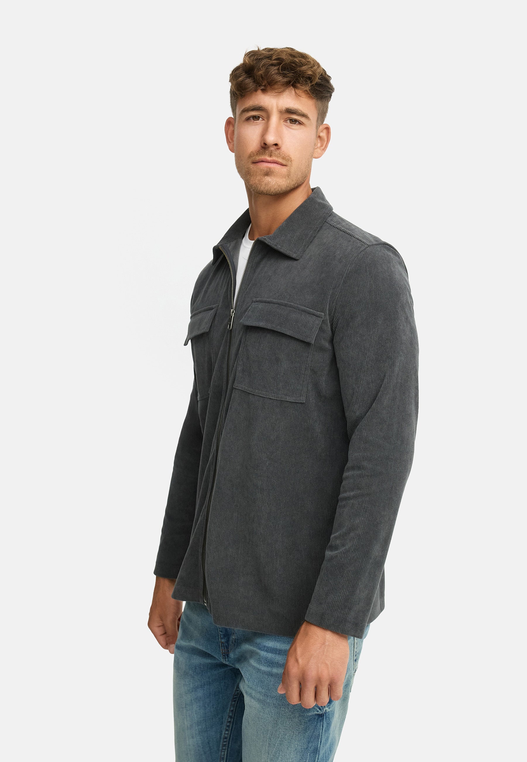 Hemd Langarm INNemoto Zip Shirt Produktbild