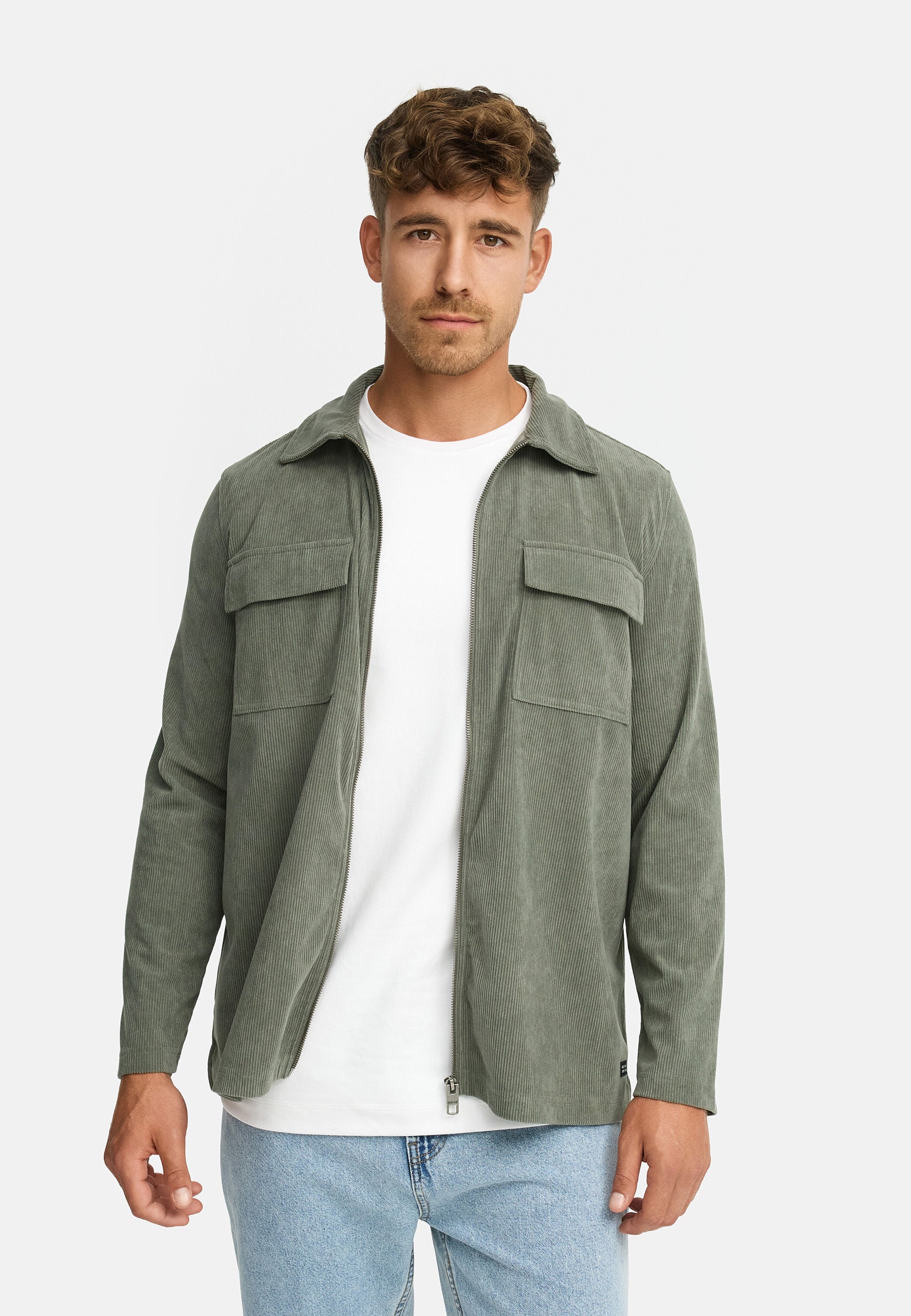 Hemd Langarm INNemoto Zip Shirt Produktbild