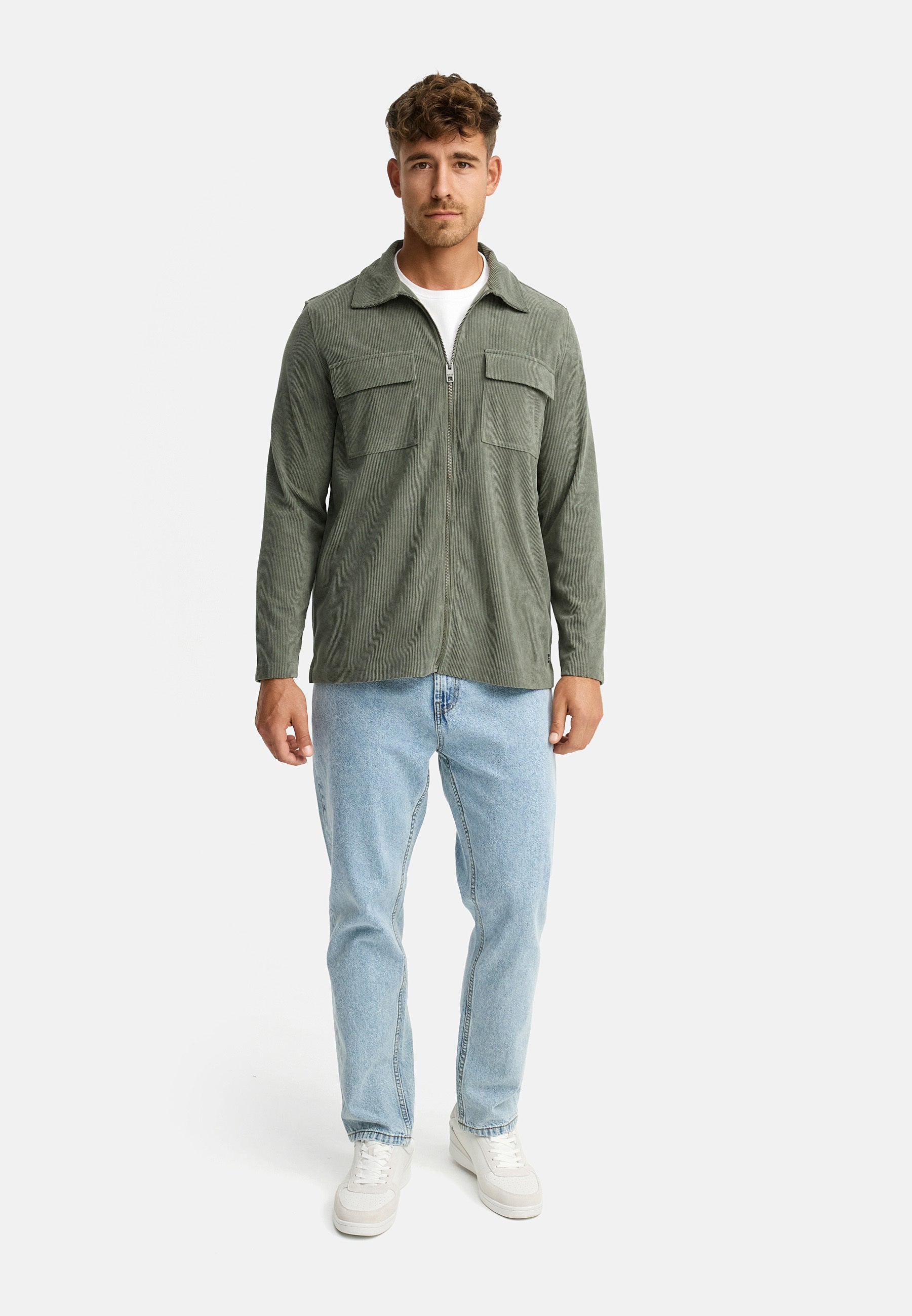 Hemd Langarm INNemoto Zip Shirt Produktbild