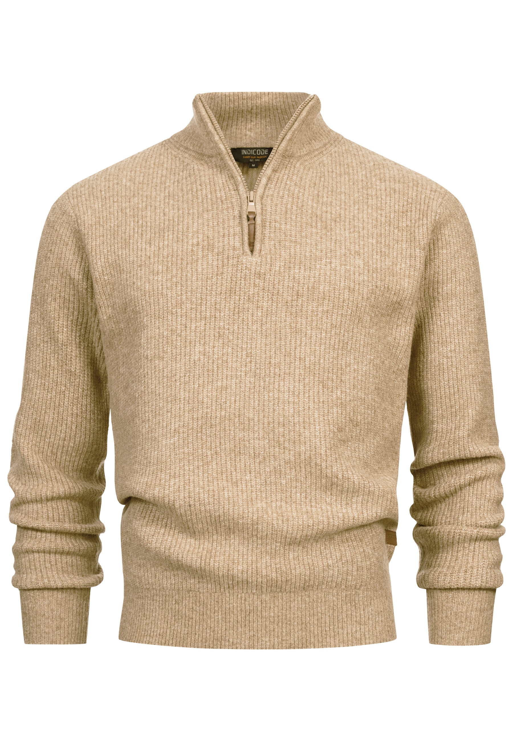 Strickpullover INPeace Half Zip Produktbild