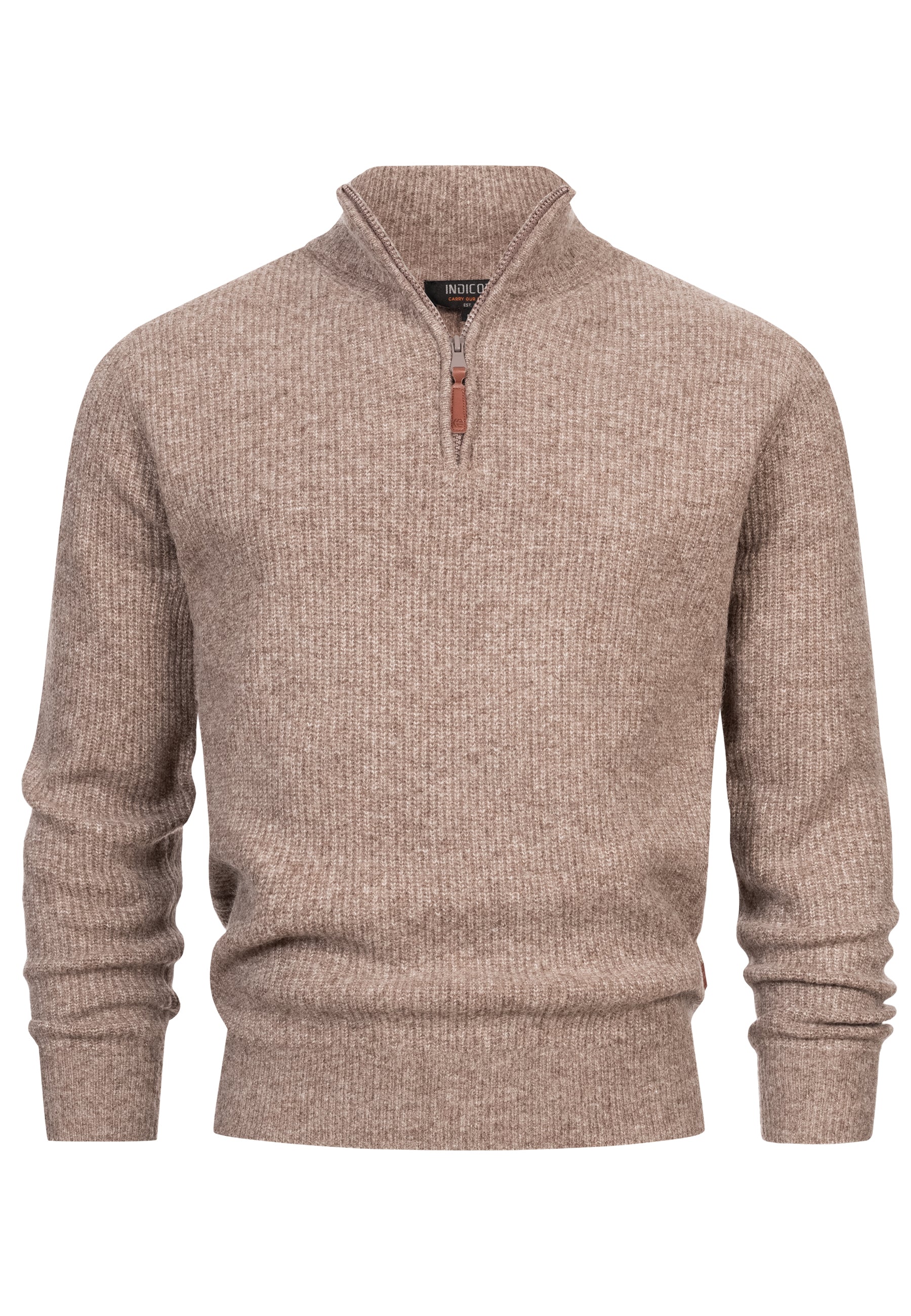Strickpullover INPeace Half Zip Produktbild
