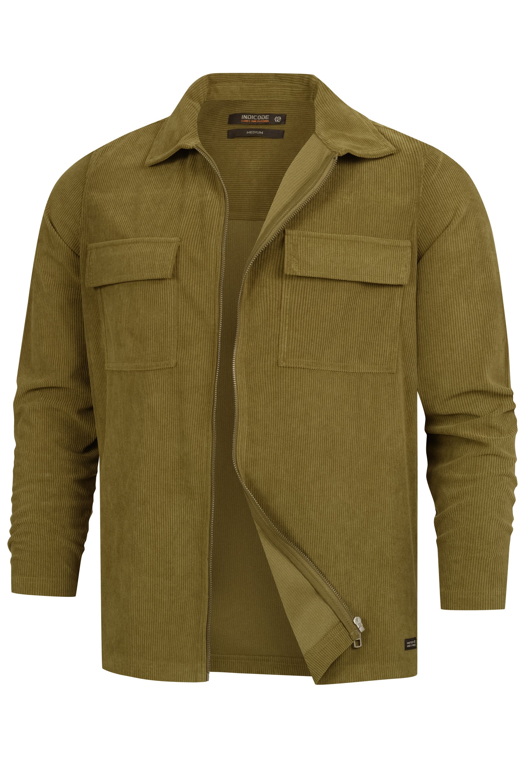 Hemd Langarm INNemoto Zip Shirt Produktbild