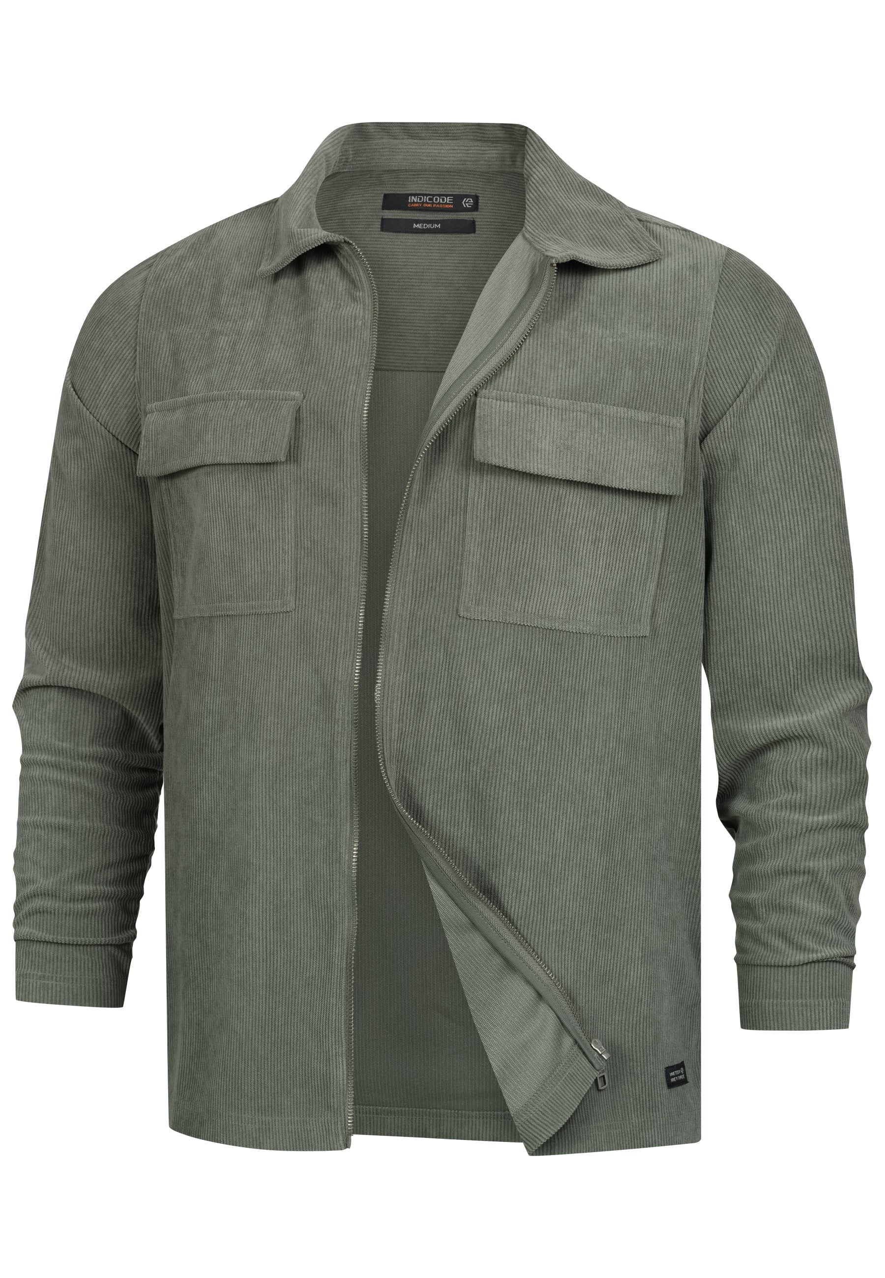 Hemd Langarm INNemoto Zip Shirt Produktbild
