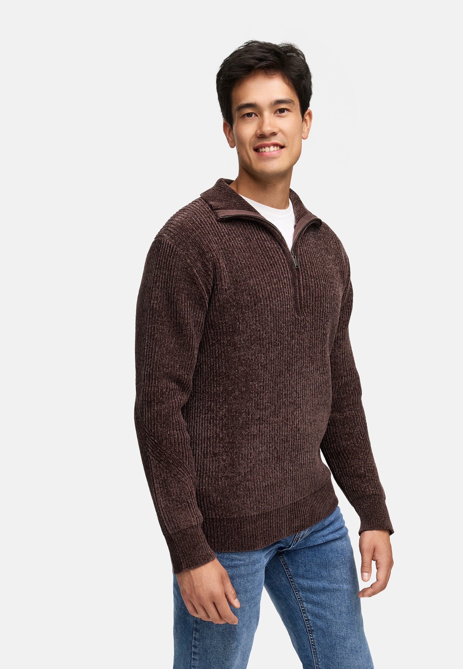 Strickpullover INHunch Half Zip Produktbild