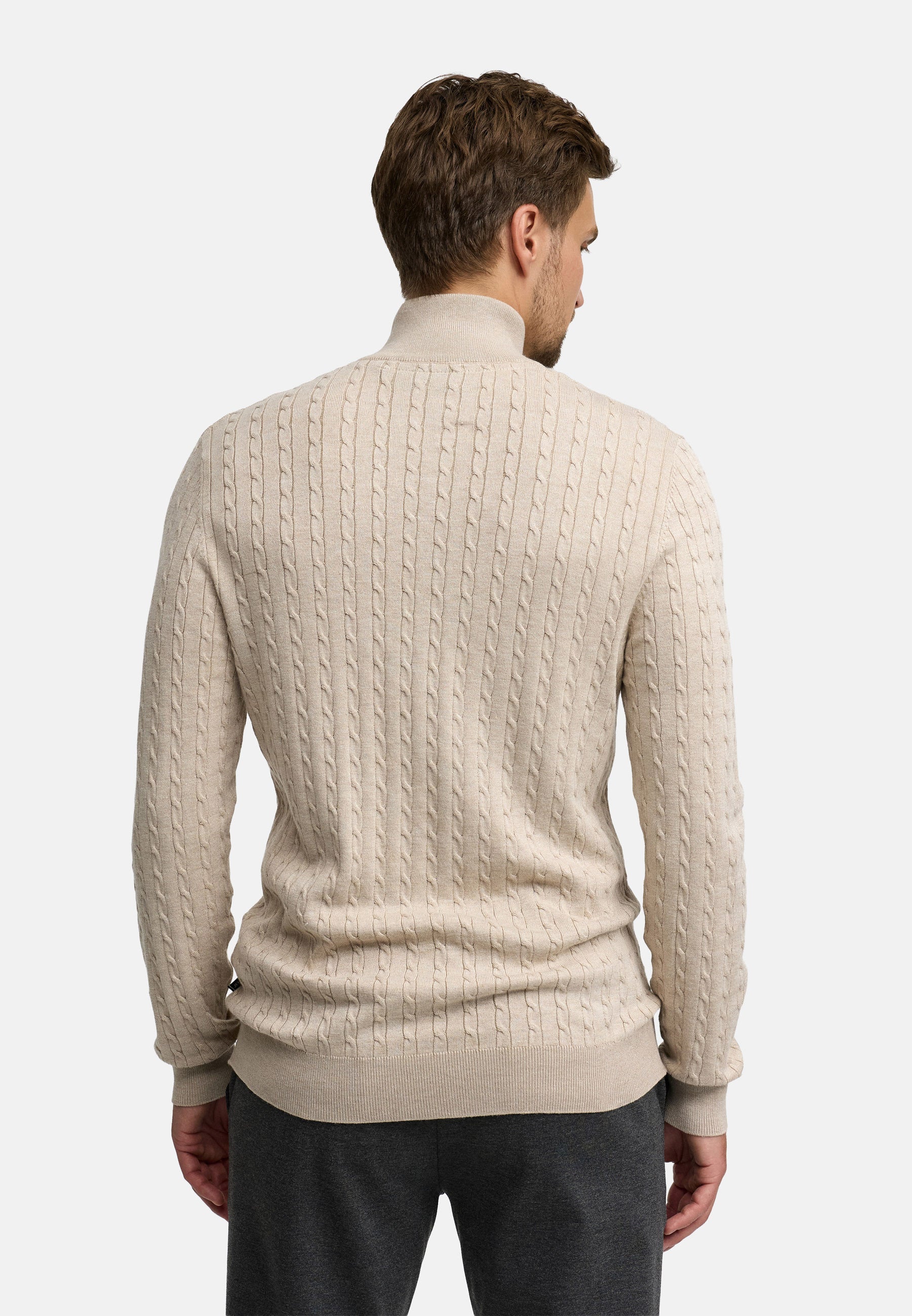 Strickpullover JFCamden half zip knit Produktbild