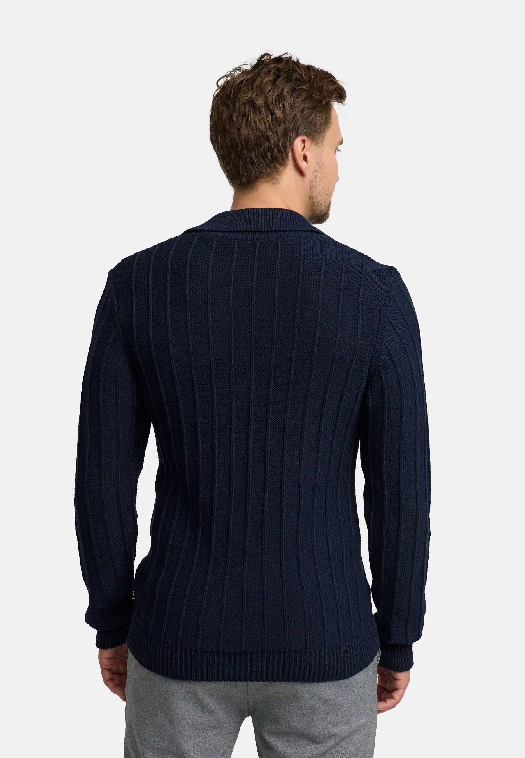Strickpullover JFTruman polo knit Produktbild
