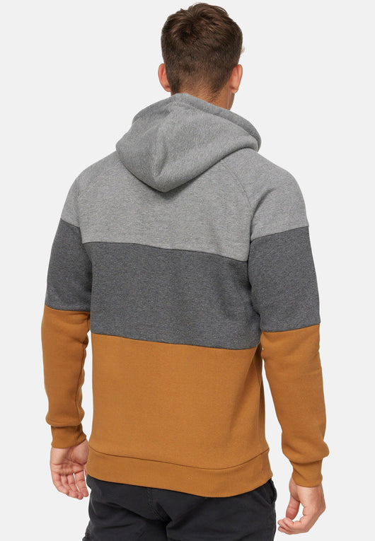 Indicode Herren Donta Sweatshirt mit Kapuze 3-farbig
