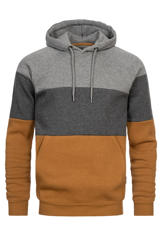 Indicode Herren Donta Sweatshirt mit Kapuze 3-farbig